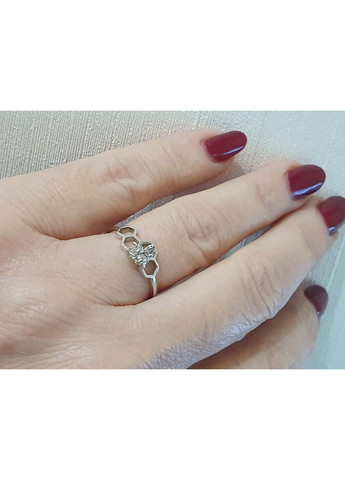 Серебряное кольцо Пчелка. Артикул К2/1120 Silvex925 (362355140)