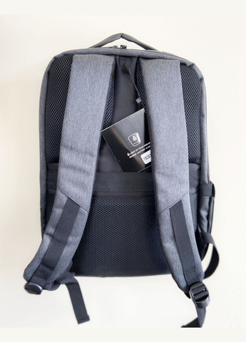 Рюкзак городской под ноутбук 15,6" с логотипом Темно-серый (код: IBN038S5) Hewlett Packard (325449324)
