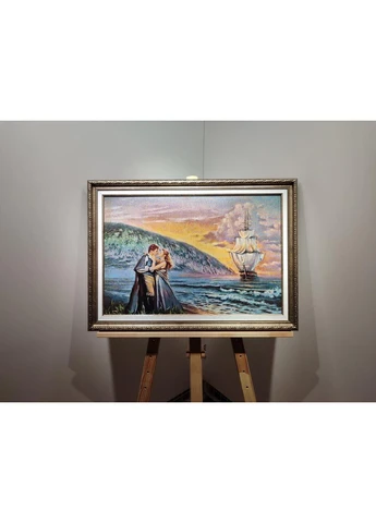 Гобеленовая картина в багетной раме Влюбленная пара 40x60см. №G362 No Brand (385667610)