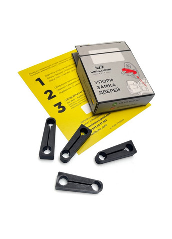 Упоры замка двери Welldone auto Renault Scenic 3 (346062559)