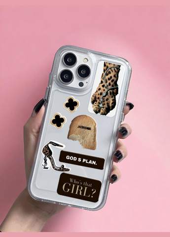 Объемные наклейки "Leopard Edition" Набор 8 стикеров Tattooshka (305077912)