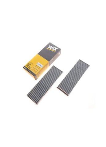 Фільтр салону AUDI A6 04-11 вугільний (2шт.) (вир-во WIX-FILTERS) WP9189 WIX Filters (366174802)