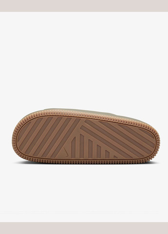 Зеленые мужские тапочки calm slide fd4116-203 зеленые Nike