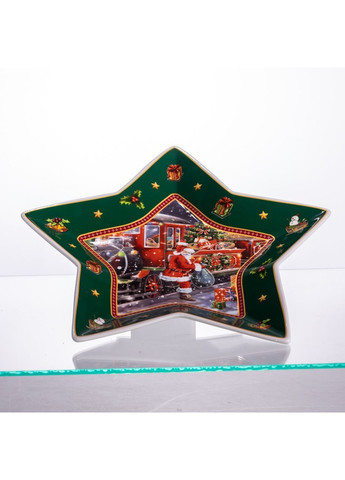 Блюдо для закусок Santa порцелянове 25,5 см Yiwu (368704004)