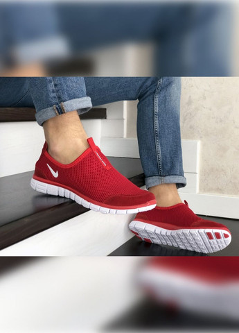 Чорні Осінні червоні демісезонні чоловічі кросівки No Brand