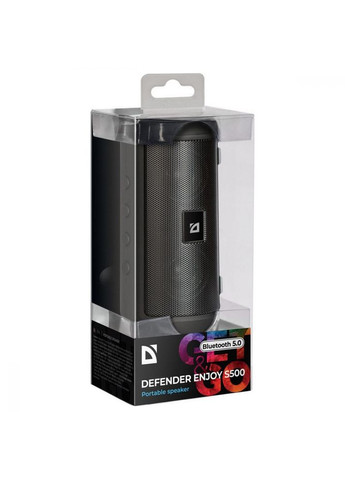 Портативна колонка Enjoy S500 Black (65682) Defender (315406985)