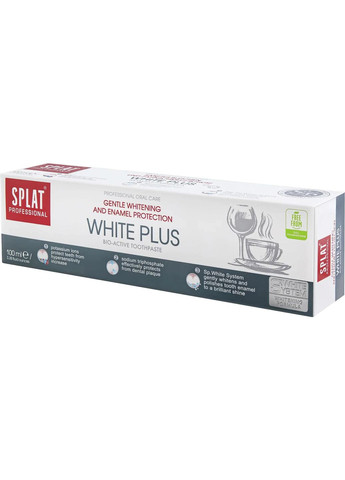 Зубная паста Professional Отбеливание плюс, 100 мл Splat 7640168930134 (335030601)