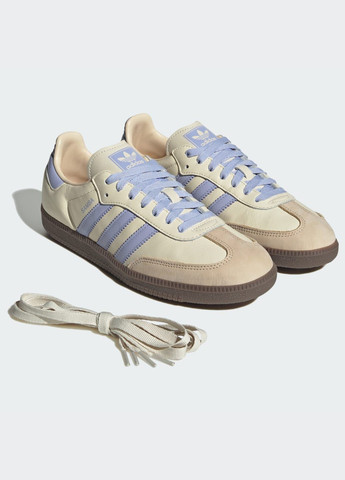 Кроссовки Samba OG adidas белые всесезоны (319382890)