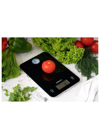 Весы кухонные до 5 кг индикаторы низкого заряда перегрузки функция автоматического отключения Ardesto SCK-839B (369401145)