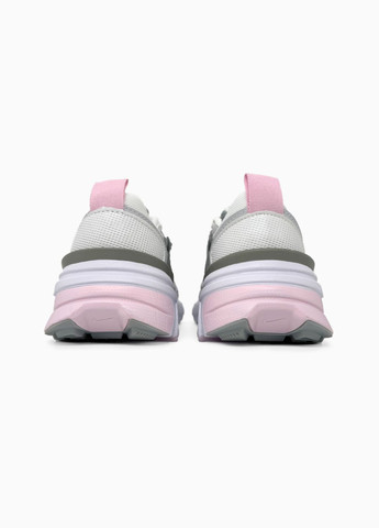 Кроссовки женские Nike V2K Runtekk white pink grey | Найк В2К Рантекк белые розовые серые No Brand белые демисезоны (316663578)