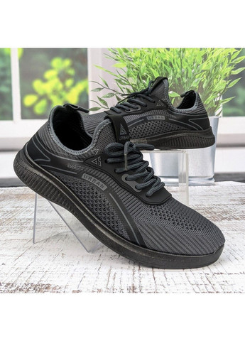 Графитовые демисезонные кроссовки мужские Gipanis