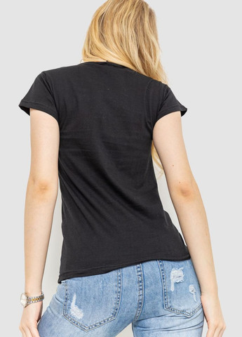 Футболка женская с принтом, цвет белый, Ager - (279537559)