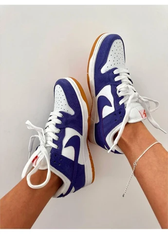 КРОССОВКИ ЖЕНСКИЕ NIKE SB DUNK PURPLE SUEDE НАЙК СБ ДАНК ФИОЛЕТОВЫЕ No Brand фиолетовые демисезоны (391957261)