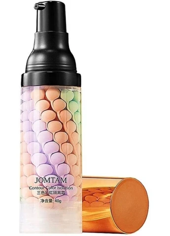 База под макияж для лица трехцветная Isolation Three Color Grooming, 40 г Jomtam (268219146)