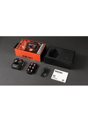 Гарнитура TWS Sirius Plus BT 5.3 Black (GSP9PLUS_BLK) GravaStar (351363571)