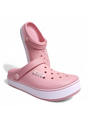 Пудровые кроксы женские style блакинти из eva-пены размер 40 (26 см) Dago