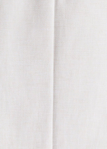 Светло-бежевые классические летние брюки H&M