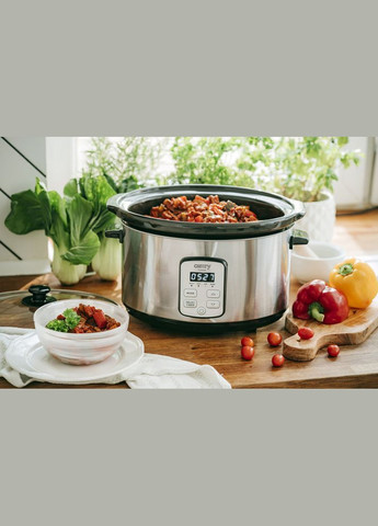 Медленноварка Сamry СR-6414 4.7 л270 Вт серая Camry (364763153)