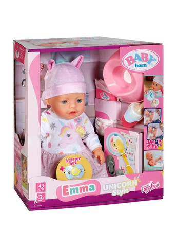 Кукла Эмма-Единорог 43 см (836668) BABY born (366827567)