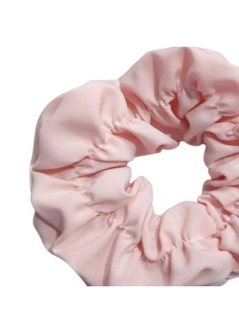 Гумка для волосся рожева жатка з софтової тканини 11 см Hand Made Handmade (368772314)