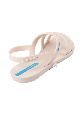 Белые босоножки женские молочные резиновые Ipanema