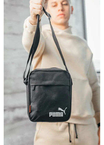 Стильна чорна барсетка чоловіча No Brand (365762017)