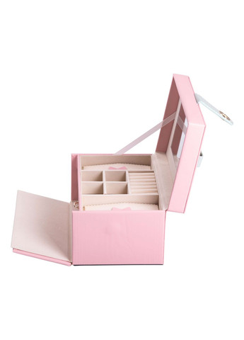 Кейс-скринька для прикрас на кнопці 22,5х15,5х13 см, Yiwu (328440536)