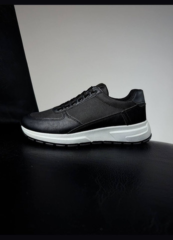 Черные демисезонные невероятные мужские кроссовки No Brand