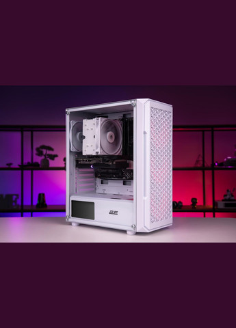 Компьютер персональный Decimal Intel i513600KF, 16Gb, F1TB, NVD3060-12, B660, G338W, 700W, Win11, белый 2E (316390837)