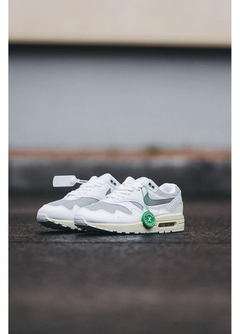 КРОСІВКИ ЖІНОЧІ NIKE AIR MAX 1 PATTA WHITE НАЙК АІР МАКС No Brand білі демісезони (368858051)