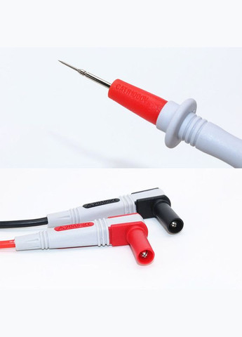 Щупи для мультиметра, тестера силіконові, тонкі, висока якість, 1000В, 20А No Brand (322566783)