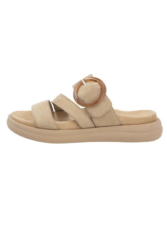 Бежевые шлепанцы Remonte