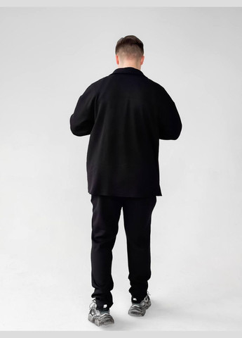 Черный демисезонный костюм черный No Brand