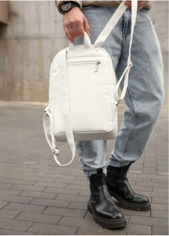 Чоловічий рюкзак Brix Classic білий 35 х 25 х 12 см () Sambag 14511008m (380868382)