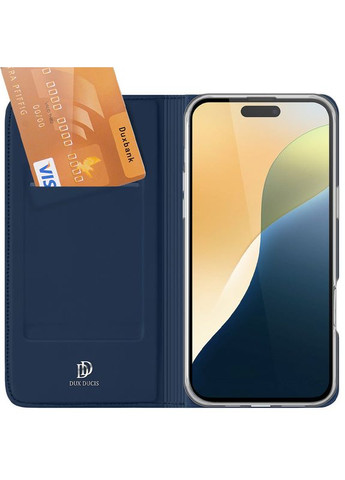 Чехол книга Apple iPhone 16 / для айфон 16 искусственная кожа Dux Ducis (334295264)