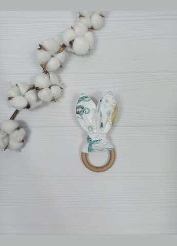 Игрушка комфортер Медвежонок и Эко грызунок Шуршащие ушки a.l.babybox Морские жители Синий флис No Brand (309214447)