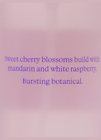 Парфюмированный спрей Brilliant Cherry Blossom 250 мл Victoria's Secret (285937954)