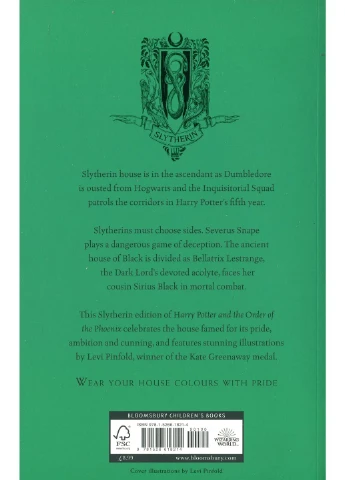 Harry Potter 5 Order of the Phoenix - Slytherin Edition Bloomsbury (370608537)
