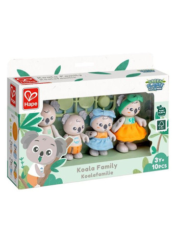 Дерев'яний набір Сім'я коал (E3528) Hape (331174037)