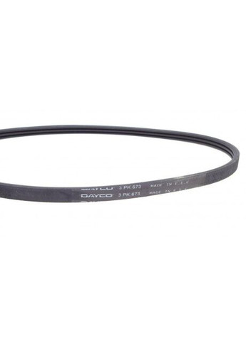 Ремінь генератора поліклиновий 3PK673 Dayco (345757769)