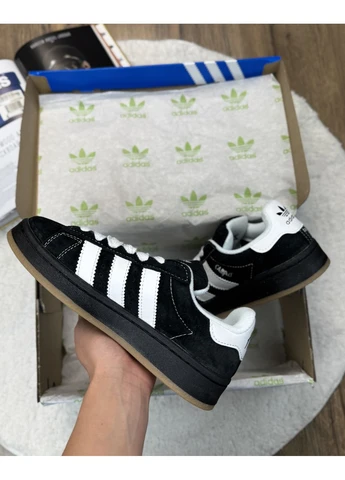 Черные летние кроссовки adidas campus x korn black whit адидас кампус No Brand