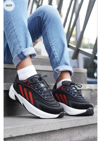 Комбіновані Осінні кросівки чоловічі adidas ozelia адідас озелія No Brand