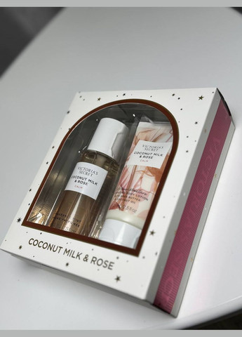 Подарочный набор The Indulge Starter Kit Duo Coconut Milk & Rose 75ml, 75ml Victoria's Secret (316258701)