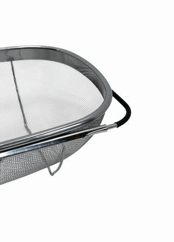 Дуршлаг. Сталь (34x23 см) IKEA IDEALISK (322895624)