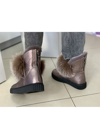 Черевики зимові 2002 для дівчаток темно-сріблясті. Розмір Topitop (367166522)