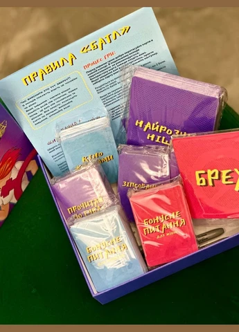 Настольная игра Батл! Мужчины против женщин Вечорниці (362024962)
