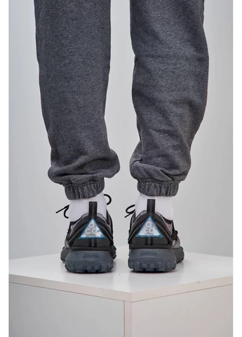 КРОСІВКИ ЖІНОЧІ NIKE ACG MOUNTAIN FLY LOW BLACK BLUE НАЙК АСЖ МАУНС ФЛАЙ No Brand чорні демісезони (367115023)