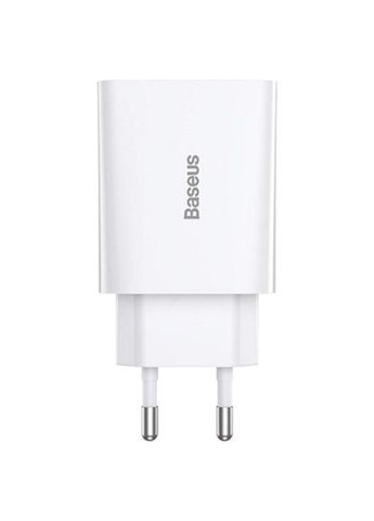 Зарядний пристрій (CCFS-SN02) Baseus Speed Mini Quick Charger White (369880762)