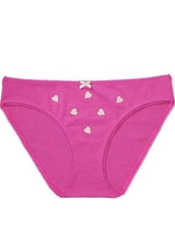 Бавовняні Трусики So Hot Pink Heart Cotton Stretch Waist Victoria's Secret (317788619)