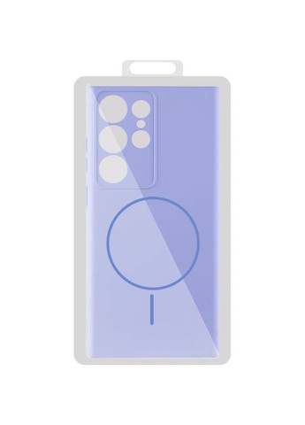 Чохол Silicone Cover Full Camera with MagFit для Samsung Galaxy S25 Ultra Бузковий Lakshmi (337689417)
